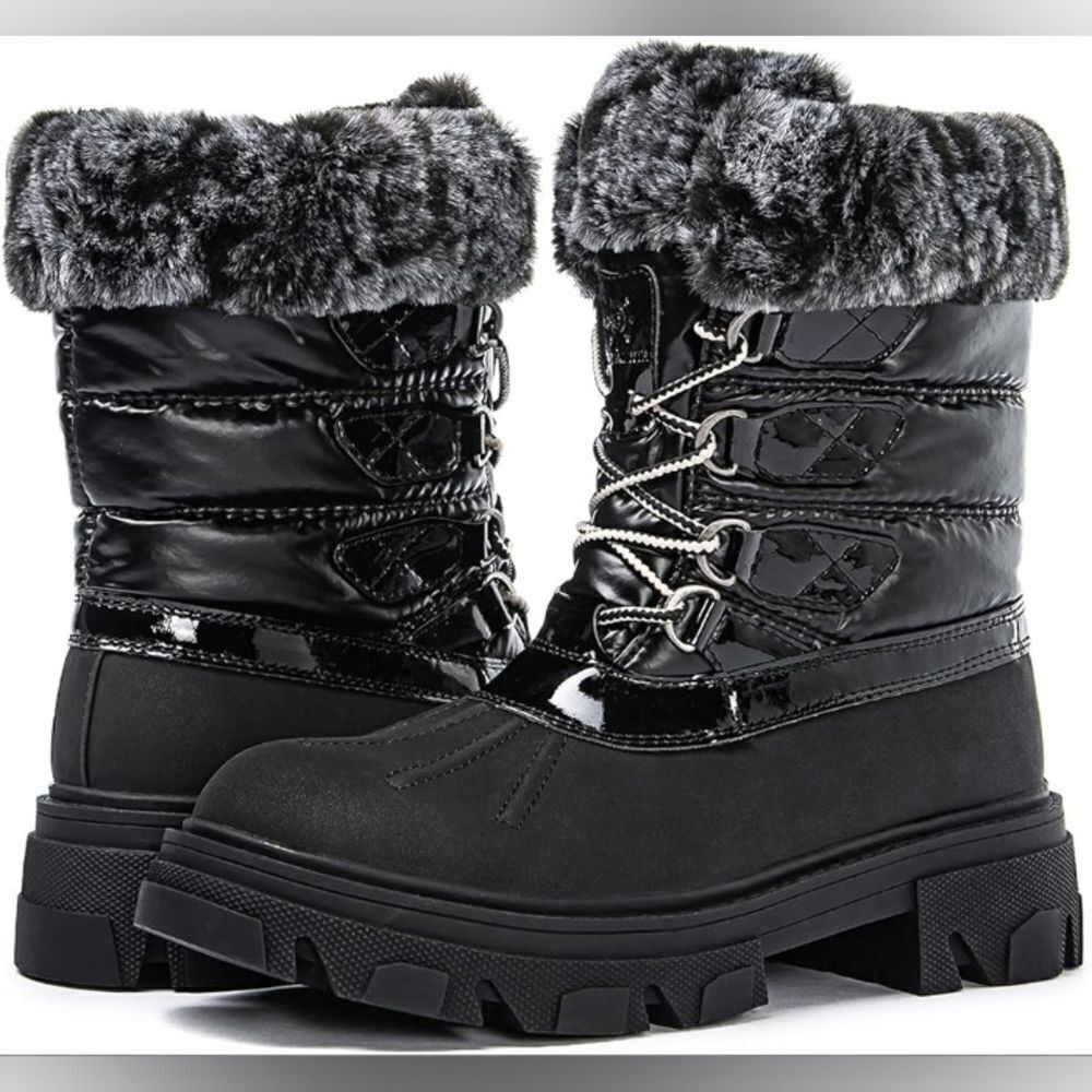 (S-RC1173)  GLOBALWIN Women's Winter Boots Sz 7